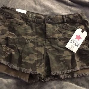 Camo shorts